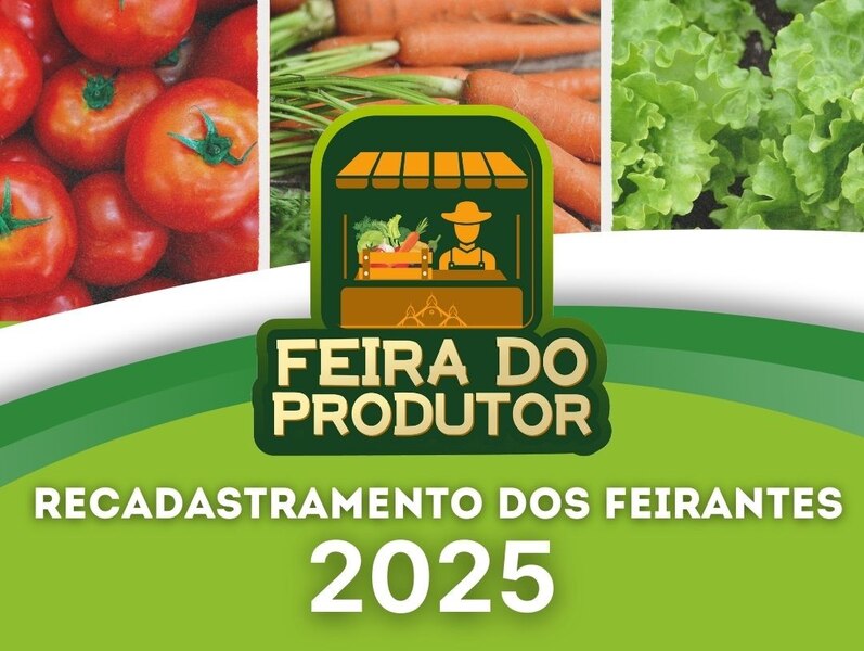 Secretaria de Agricultura realiza recadastramento de feirantes em Erechim