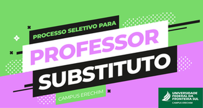 UFFS oferta vaga para professor substituto de História Antiga e Medieval
