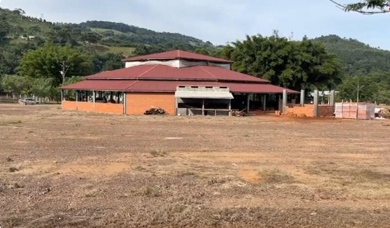Obras do novo CTG Galpão Crioulo entram na fase final em Aratiba