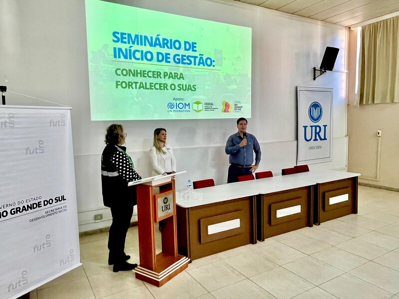 Erechim recebe seminário sobre o início de gestão no SUAS com foco em capacitação e fortalecimento das equipes