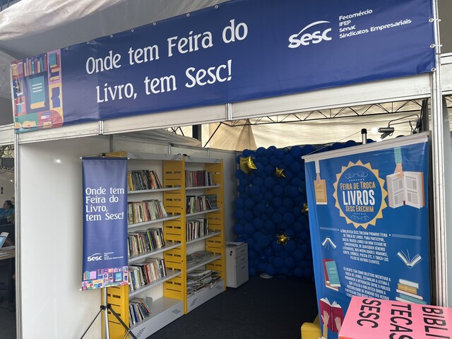 Feira do Livro: Sesc Erechim promove Feira de Troca de Livros