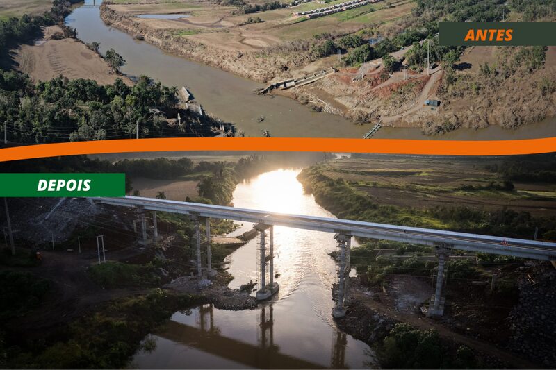 Um ano de reconstrução: obras da EGR reerguem rodovias do Rio Grande do Sul após enchente histórica