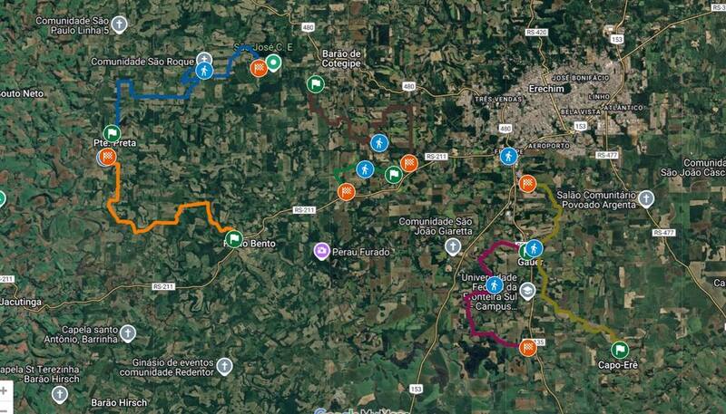 Rally Erechim divulga mapa e pede que público siga orientações para assistir a corrida