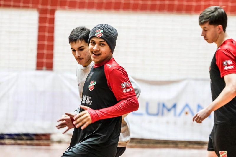 Atlântico Sub-20 intensifica treinos para estreia na Liga Nacional de Futsal Talentos 2025