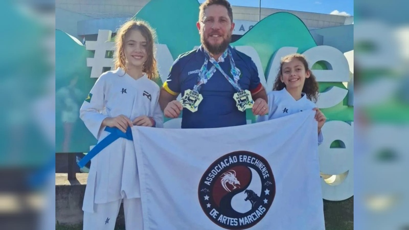 Erechim no pódio: atletas conquistam destaque no Campeonato Regional Sul de Taekwondo