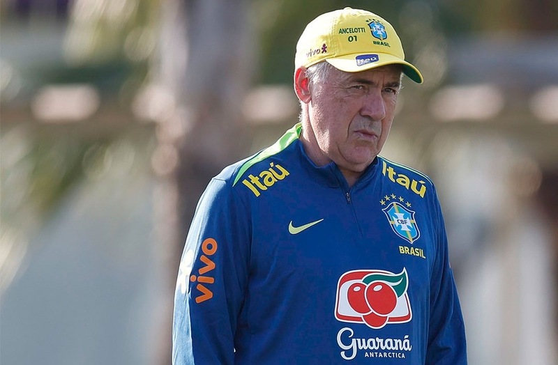 Seleção Brasileira de Ancelotti faz sua estreia contra o Equador
