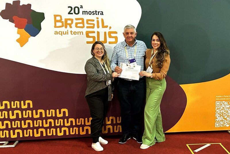 Barra do Rio Azul apresenta projeto sobre saúde mental em enchentes em congresso de saúde pública 