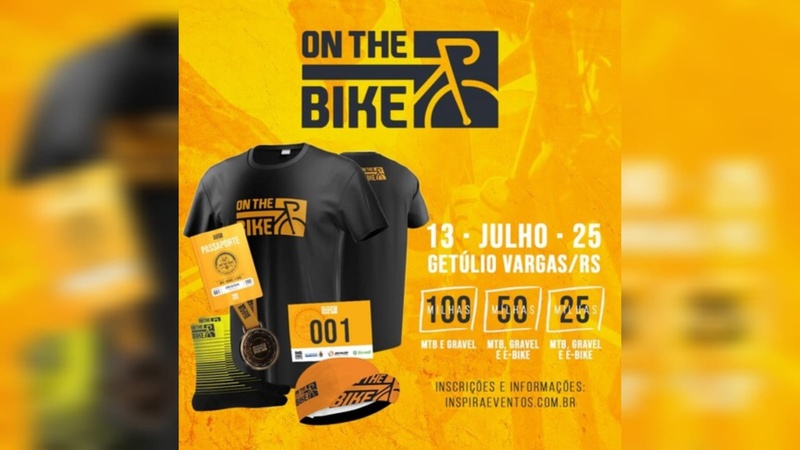 Pedal Cidade de Getúlio Vargas 2025 terá edição histórica com o desafio On the Bike