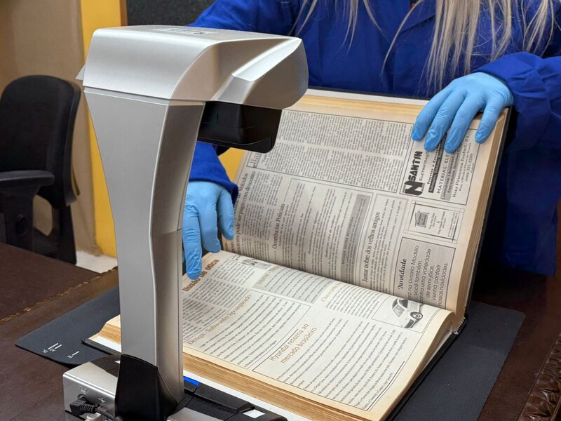 Arquivo Histórico de Erechim inicia digitalização do acervo com novo scanner profissional