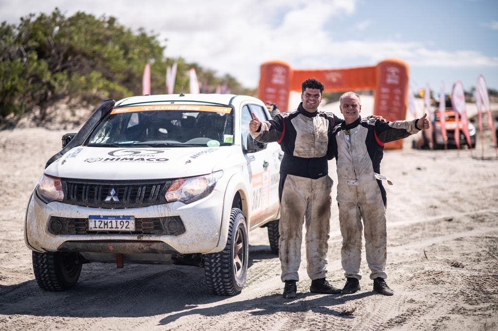 Pai e filho representarão o RS no maior rally do Brasil