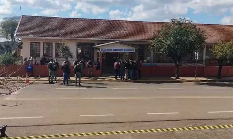 Escola reabre em Estação após ataque; Polícia conclui inquérito e adolescente responderá por homicídio