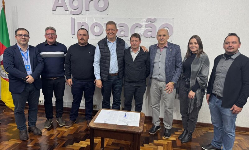 Entre Rios do Sul firma convênio de R$ 300 mil com o Estado para recuperação de estradas rurais