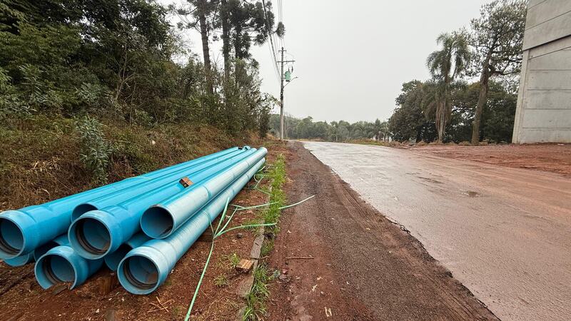 Obras de abastecimento em Erechim começam antes do previsto e trazem esperança para bairros afetados