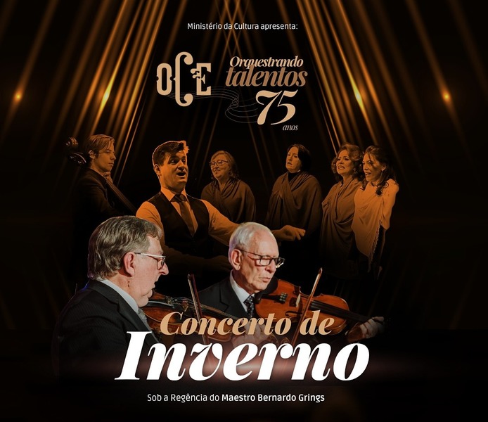 Concerto de Inverno marca os 75 anos da OCE com música e inclusão
