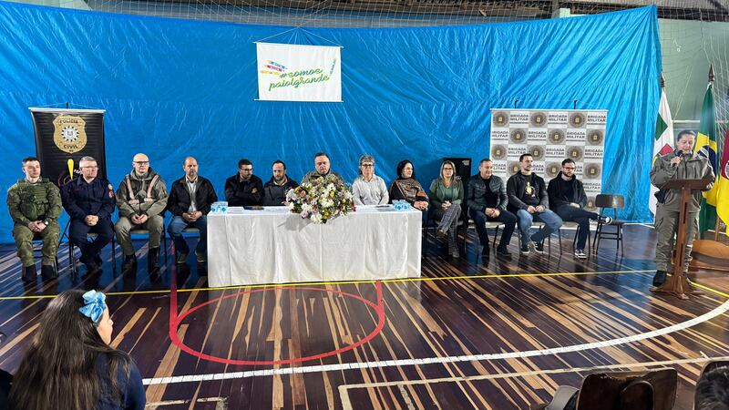 EMEF Paiol Grande recebe ação do Projeto “Todos na Escola” com foco em cidadania e prevenção à evasão escolar