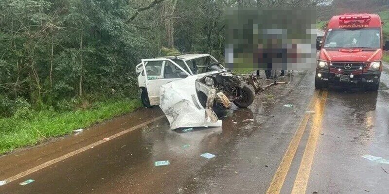 Chuva provoca série de acidentes no Alto Uruguai neste domingo