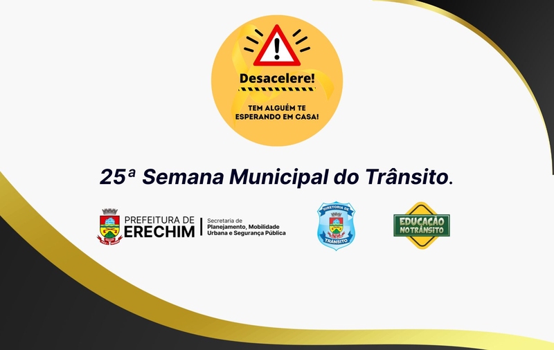 Semana Municipal de Trânsito terá como foco segurança e educação para um trânsito mais seguro