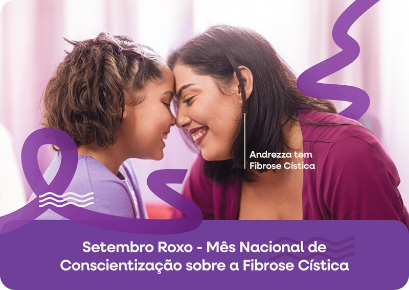 Setembro Roxo reforça a conscientização sobre a fibrose cística no Brasil