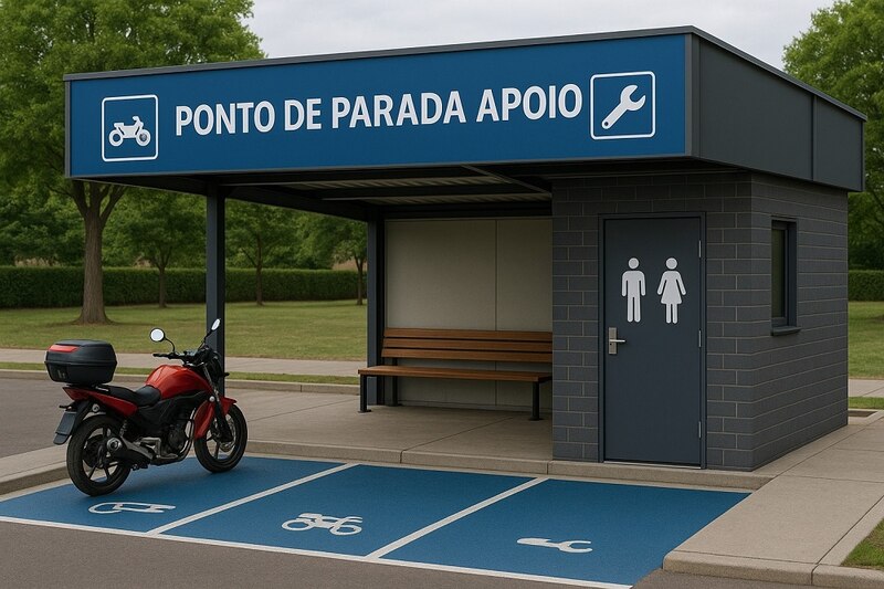 Balen da Feira propõe criação de Pontos de Parada e Apoio para motoboys em Erechim