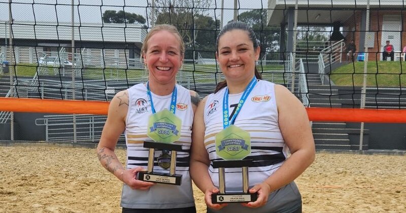 TRIEL-HT conquista título do Vôlei de Praia Dupla Feminina nos Jogos Industriários 2025