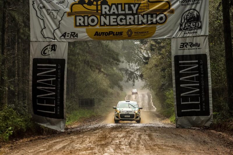 Rio Negrinho acelera o Brasileiro de Rally