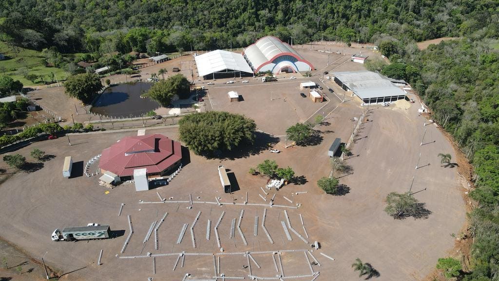 Parque da Expoara começa a ganhar forma