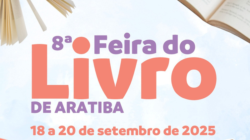 Começa nesta quinta-feira a 8ª Feira do Livro de Aratiba