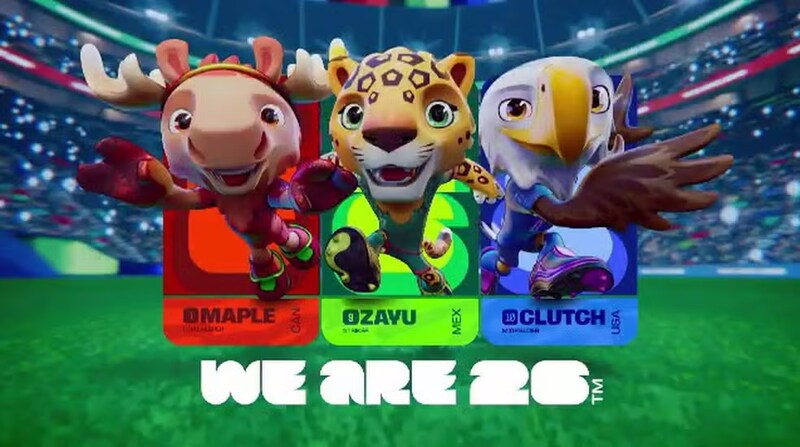 Fifa apresenta mascotes da Copa do Mundo de 2026, que será disputada no Canadá, EUA e México