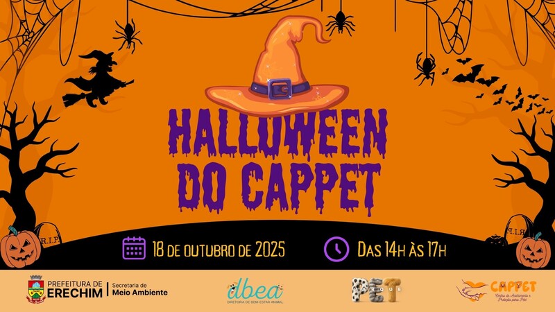 Feira de Adoção de Cães tem edição especial de Halloween neste sábado em Erechim