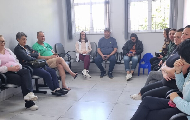 Sala de espera vira espaço de cuidado e escuta na UBS Aldo Arioli