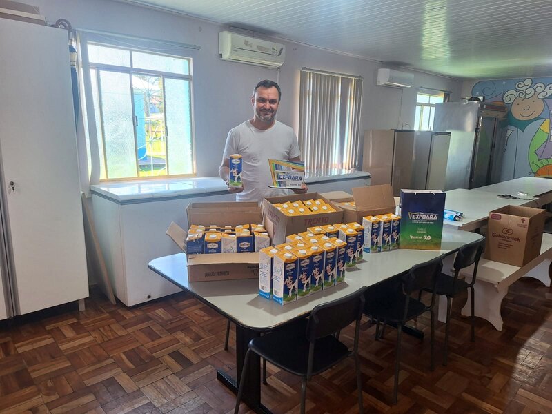 Solidariedade marcou o encerramento do Aratiba Leite Show durante a Expoara 2025