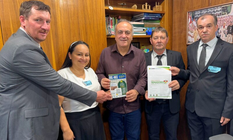 Lideranças da região vão a Brasília em defesa da ERS-483
