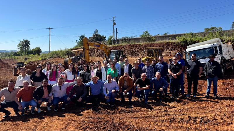 Obras no novo Distrito Industrial de Micro e Pequenas Empresas de Erechim são iniciadas