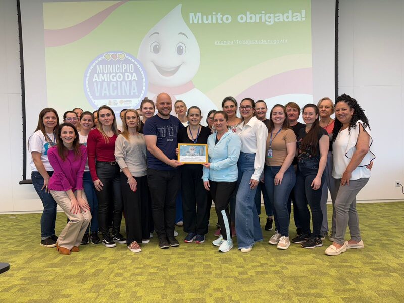 Erechim celebra conquista do Selo Prata – Município Amigo da Vacina