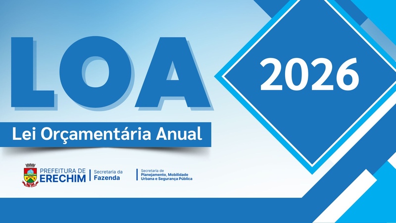 Prefeitura de Erechim realiza audiência pública para apresentação da Lei Orçamentária Anual 2026