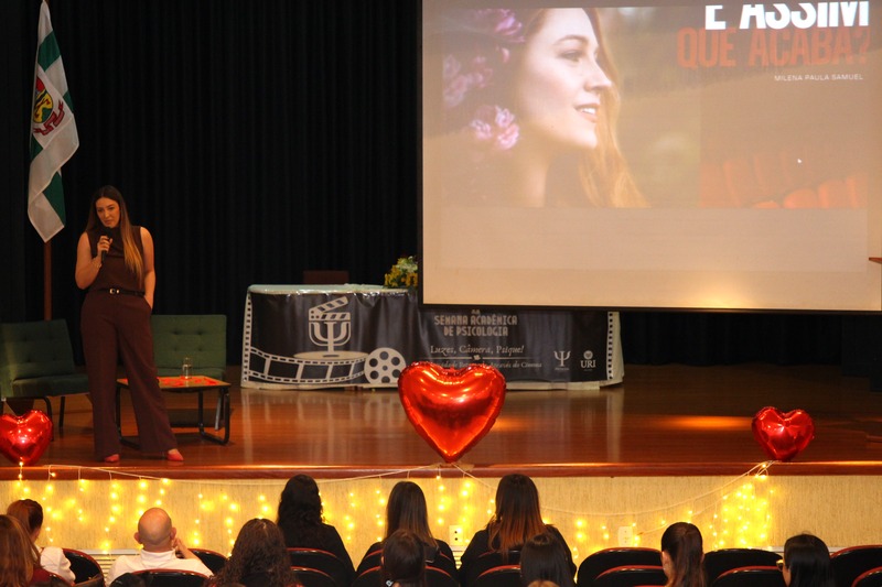 Cinema e Psicologia em foco na XX Semana Acadêmica da URI Erechim