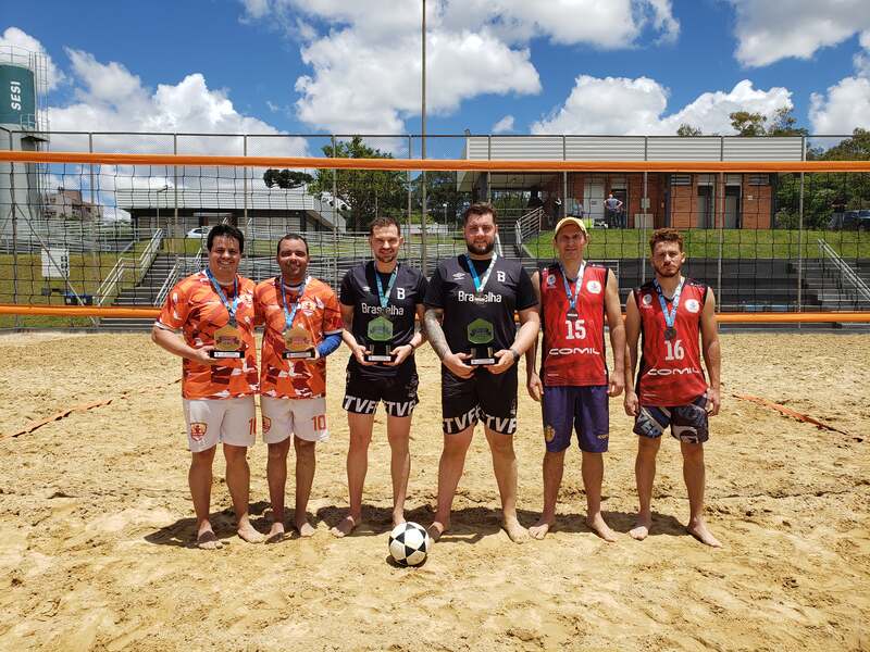 BRASTELHA conquista título no Futevôlei Dupla Masculino dos Jogos Industriários 2025