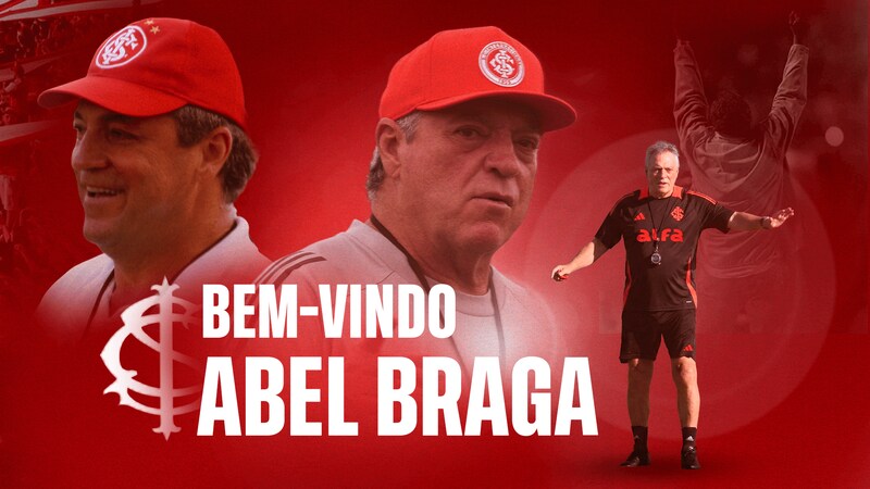 Abel Braga retorna ao Inter para comandar time na reta final contra o rebaixamento
