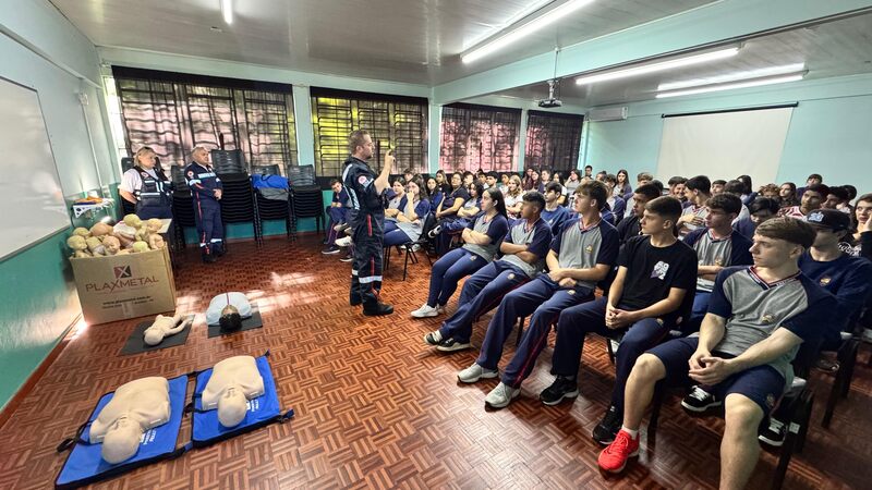 Projeto Samuzinho reforça preparo dos estudantes em Primeiros Socorros nas Escolas Municipais