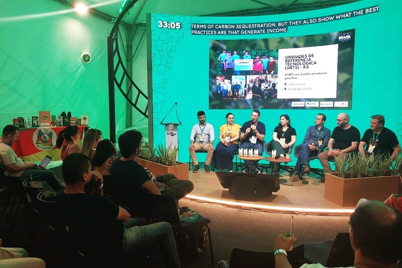 Emater/RS-Ascar apresenta experiência pioneira de certificação da erva-mate na COP30
