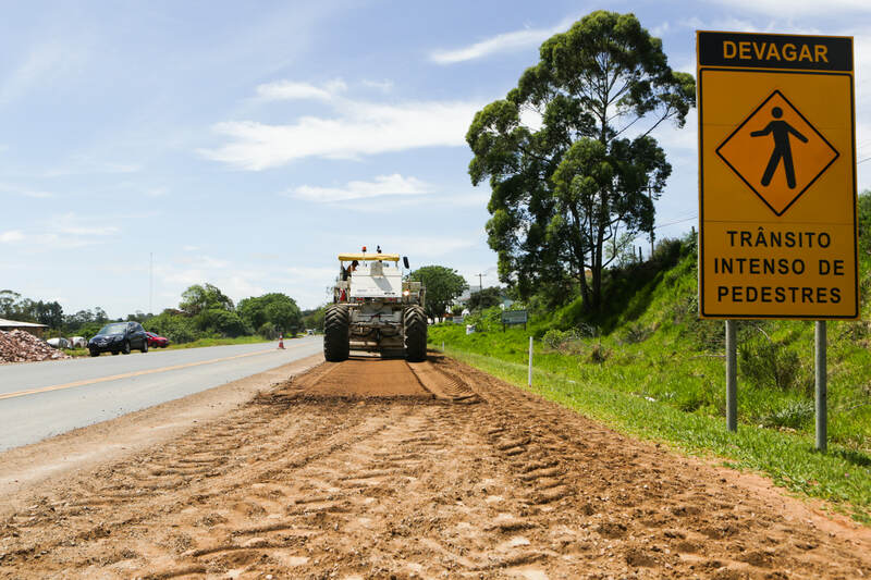 EGR realiza 15 frentes de trabalho em rodovias gaúchas nesta semana