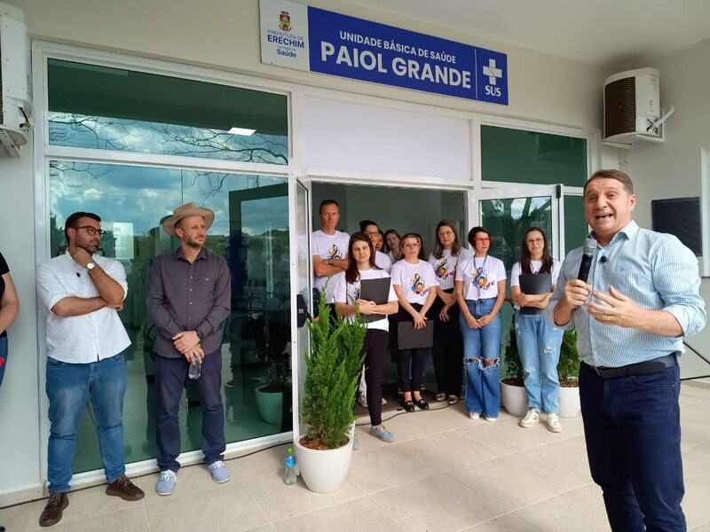 UBS Paiol Grande entregue ampliada e modernizada