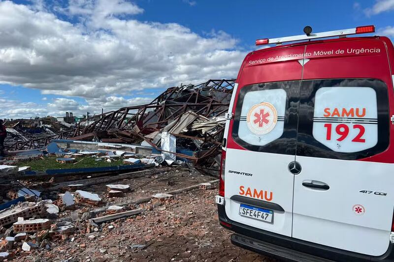 Paraná registra sétima morte causada pelo tornado e dezenas seguem internadas