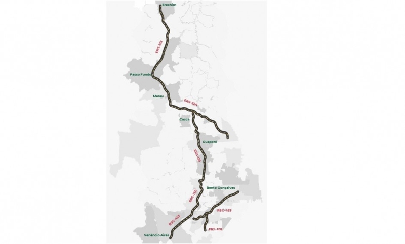 Leilão do Bloco 2 de rodovias do RS será em 13 de março de 2026