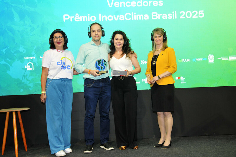 Incubada do CIT Libértecce é ganhadora do Prêmio InovaClima Brasil 2025