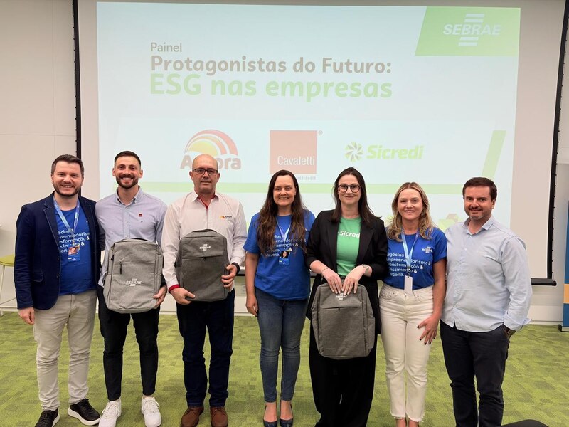Sicredi UniEstados participa de troca de práticas sobre ESG em evento promovido pelo Sebrae RS