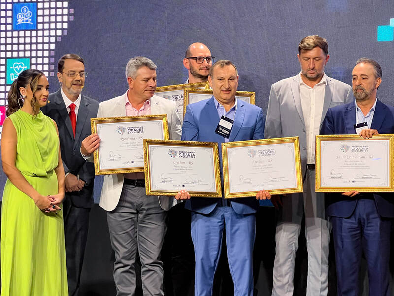 Prêmio Band Cidades Excelentes 2025: Erechim é 1º Lugar no índice geral e na categoria Educação