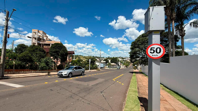 Fiscalização Eletrônica de Trânsito passa a funcionar neste domingo em Erechim