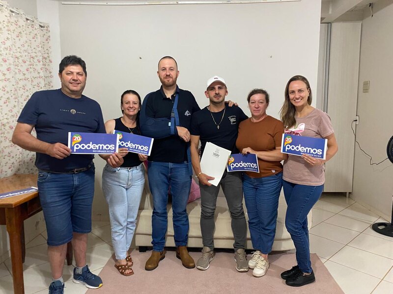 Podemos Jacutinga é oficialmente constituído com foco no apoio às entidades do município