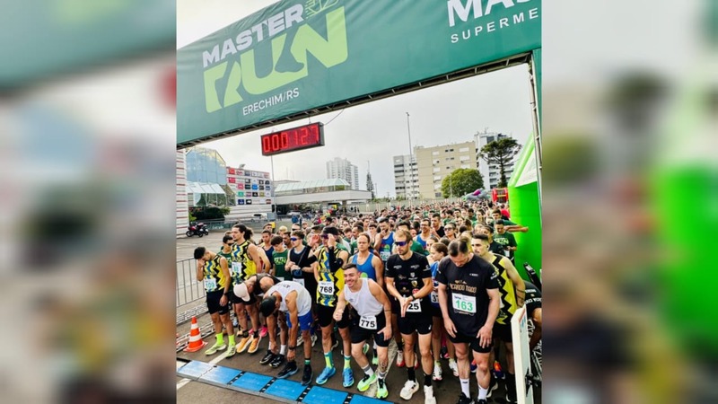 1ª Master Run reúne 681 corredores e marca estreia no calendário esportivo de Erechim